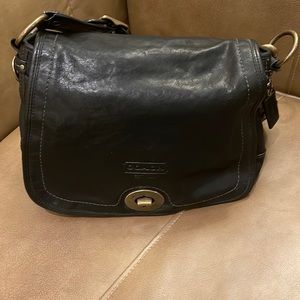 Vintage Coach Flap Shoulder bag